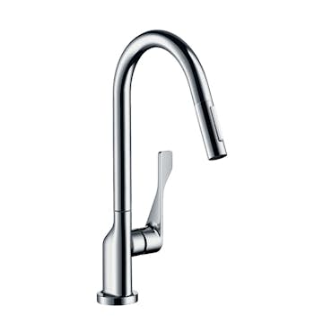 Köksblandare Axor Citterio 2-Jet med Utdragbar Pip