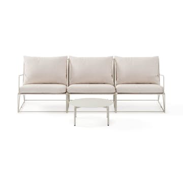 Loungegrupp Comfort Garden Usteryd Utesoffa 3-sits med Usteryd Soffbord