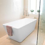 Badkar Bathlife Ideal Fristående Rakt Vit