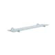 Badrumshylla Smedbo Home HK347 Krom/Frostat Glas