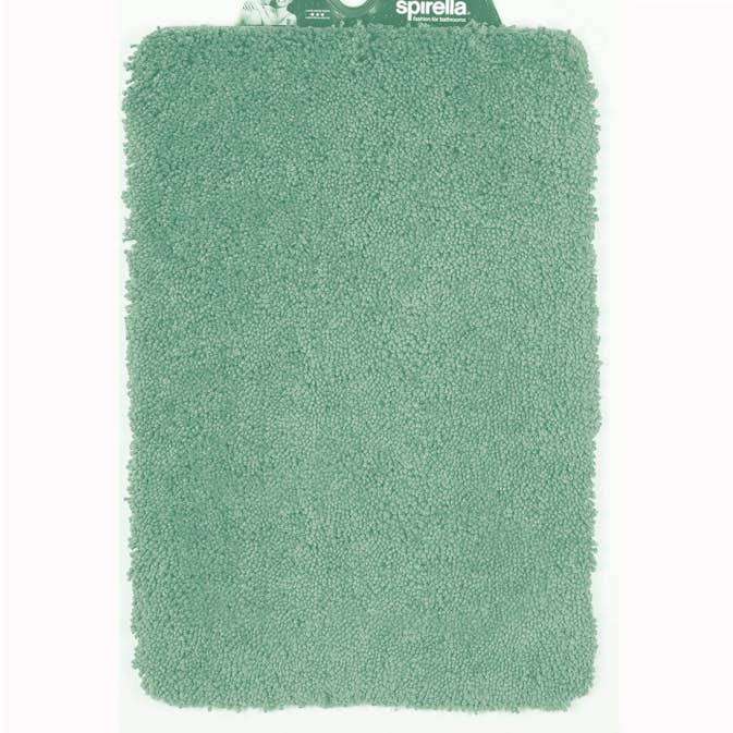 Badrumsmatta Spirella Highland Mörkgrön