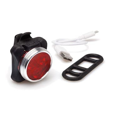 Baklampa Briv cykel med USB-laddning