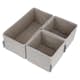 Förvaringslådor Bigso Box of Sweden Drawer organizer 3-set Beige