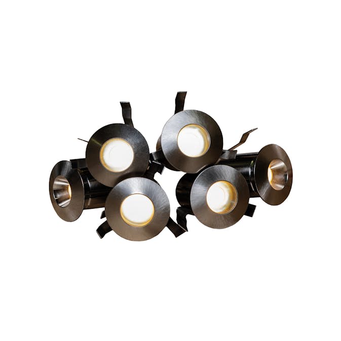 Minidownlight Hide-a-lite Heatspot G2 Kit BS 6-pack