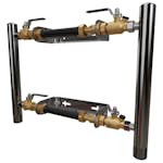 Vattenmätarkonsol LK Systems Pvk 2 190-220