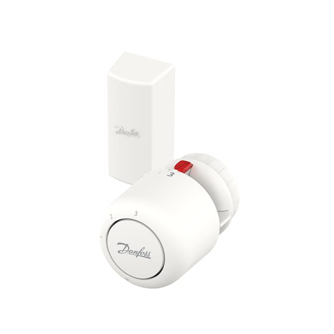 Radiatortermostat Danfoss Aero Ra Click Rs 7-21°C 0-2M Givare