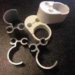 Underläggsbrickor Set HOPPE För Oval Cylinder