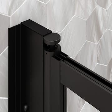 Distansprofil Hietakari för Duschvägg Bläk Vändbar/Vikbar Vit