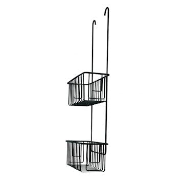 Blandarkorg Mixer Shelf Demerx Twin 150-160 cc Svart