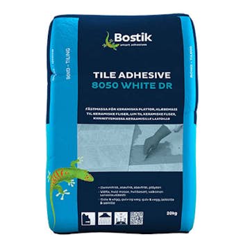 Fix Bostik Fästmassa 8050 White Dammreducerad 20 kg
