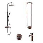 Badrumspaket Tapwell TVM7200-160, ARM071, TW800-200 och 74400