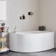 Bubbelbadkar Noro Sand 160 inkl. blandare