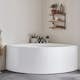 Bubbelbadkar Noro Star 140 inkl. blandare