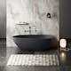Badkar Bathlife Klok Svart