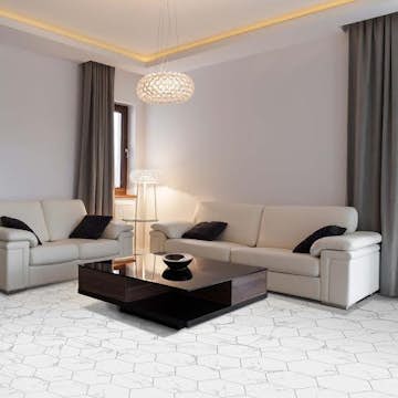 Klinker Tenfors Hexagon Dortmund Marmor 22,5x25,9 cm