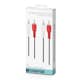 Ljudkabel Champion 2 RCA - 2 RCA Hane-Hane 1.5m