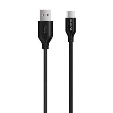 USB-A Champion till USB-C Kabel 2m Svart