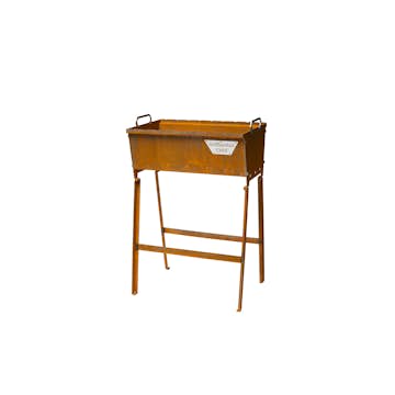 Kolgrill GrillSymbol Naked Chef XS Cortenstål Bordsgrill