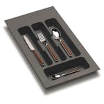 Lådinsats Beslag Design Besticklåda Classic 400 Mörkgrå