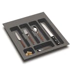 Lådinsats Beslag Design Besticklåda Classic 600 Mörkgrå