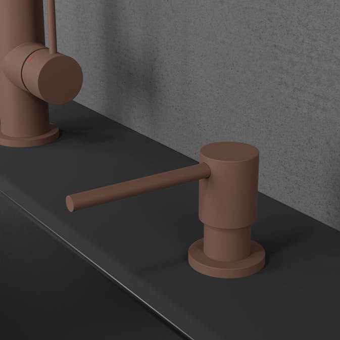 Diskmedelspump Scandtap Steel Clean Dispenser