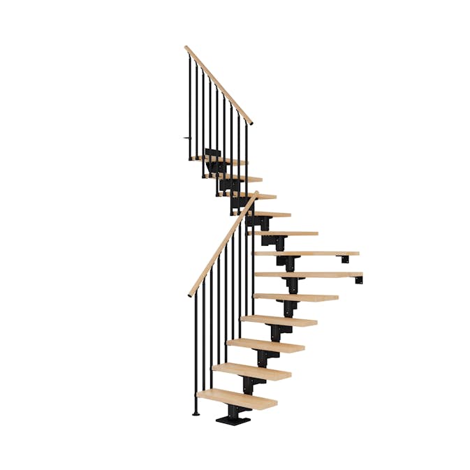 Spartrappa Dolle Cork Bok Steg 1/4 Svängd Classic III Räcke