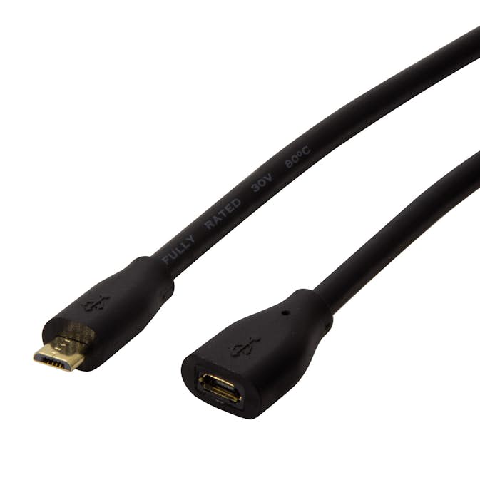 Förlängningskabel LogiLink MicroUSB 3 m