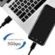 USB-kabel LogiLink 3.2 Gen1 USB - USB-C 15W