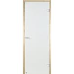 Glasdörr Harvia Klar med Furukarm 7x19