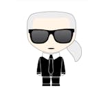 Väggbild Tapet Karl Lagerfeld 2 Paneler DD120250