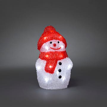 Juldekoration Gnosjö Konstsmide Snögubbe