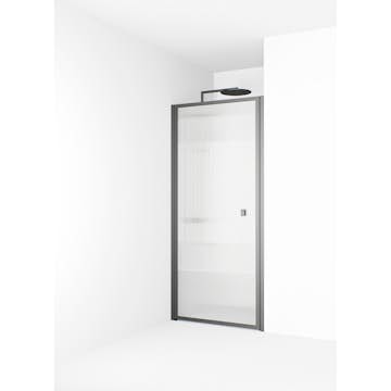 Duschdörr Macro Design Empire Nisch Linjeglas