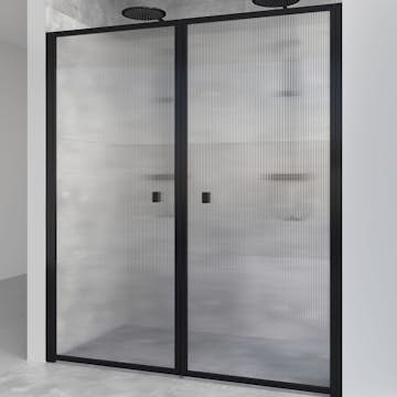 Duschdörr Macro Design Empire Saloon Nisch Linjeglas