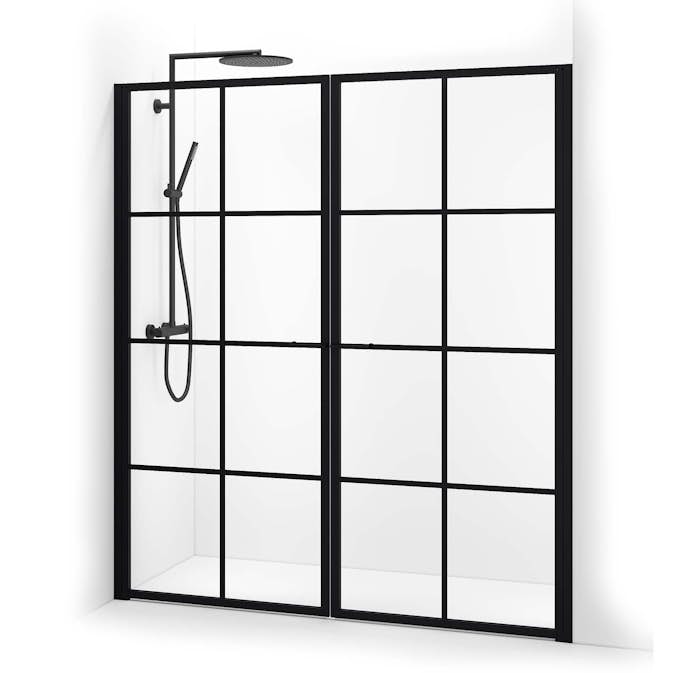 Duschdörr Macro Design Empire Saloon Nisch med Spröjs