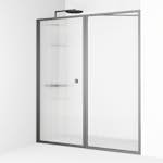 Duschdörr Macro Design Empire Swing Nisch Linjeglas