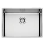 Diskho DecoSteel XV 55 Rostfri Enkel med Korgventil & Vattenlås