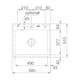 Diskho Franke Mythos MTK 610-58 Porslin