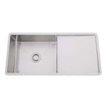 Diskbänk Nordic Tech Radius 501AV Rostfri med Avrinningsyta