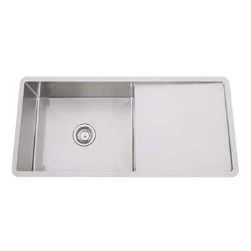 Diskbänk Nordic Tech Radius 501AV Rostfri med Avrinningsyta