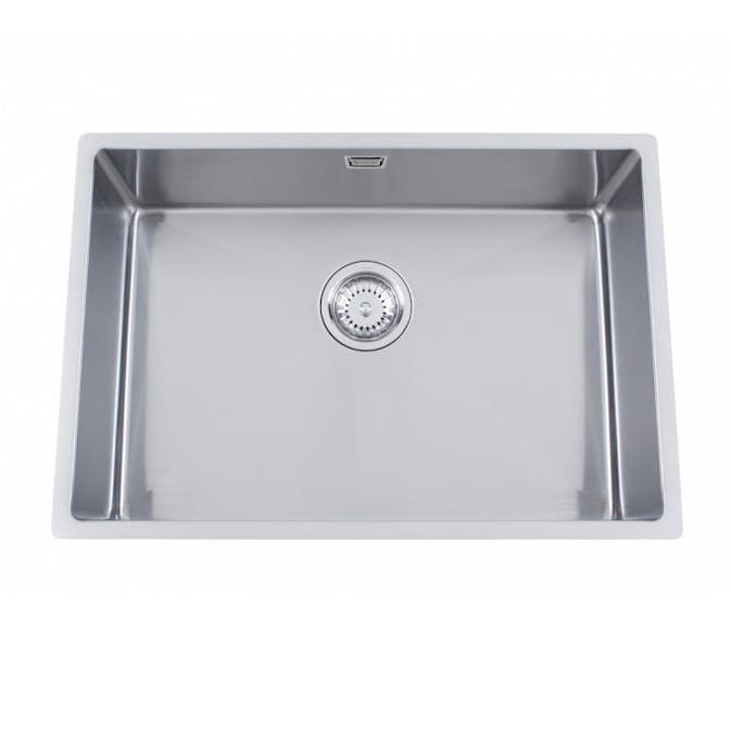 Diskho Nordic Tech Radius 600 X Rostfri Enkel med Korgventil & Vattenlås