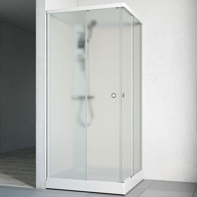 Duschkabin Macro Design Flow Rak med Blandare