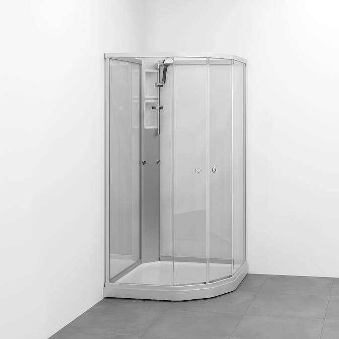 Duschkabin Macro Design Flow Semi utan Blandare