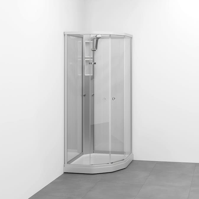 Duschkabin Macro Design Flow Semi utan Blandare