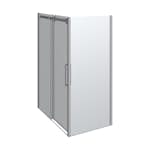 Duschhörna Dansani Deluxe XXL Skjutdörr med En Fast Vägg