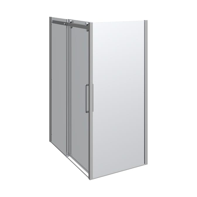 Duschhörna Dansani Deluxe XXL Skjutdörr med En Fast Vägg