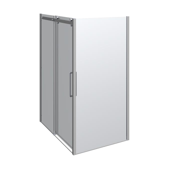 Duschhörna Dansani Deluxe XXL Skjutdörr med En Fast Vägg