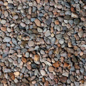 Dekorsten Magrab Krossprodukter Brunmelerad Sjösten 8-16 mm, 1000 kg Säck