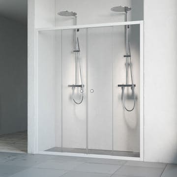 Duschdörr Macro Design Flow Nisch 4D