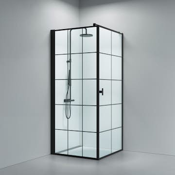 Duschhörn Strømberg Noma 135 New York Fast Vägg + Dörr