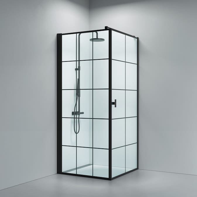 Duschhörn Strømberg Noma 135 New York Fast Vägg + Dörr